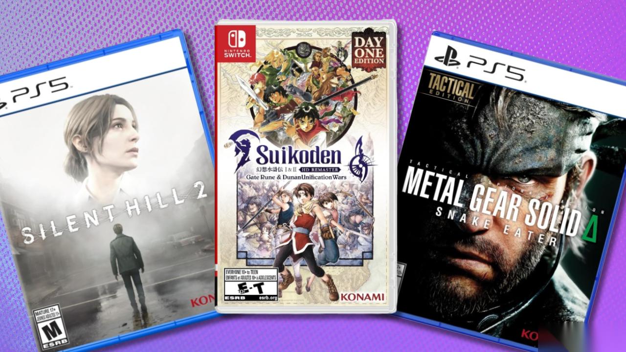 Metal Gear Solid Delta: Snake Eater 寂静岭2 重制版 及更多 Konami 游戏在 Prime Day 迎来大幅降价