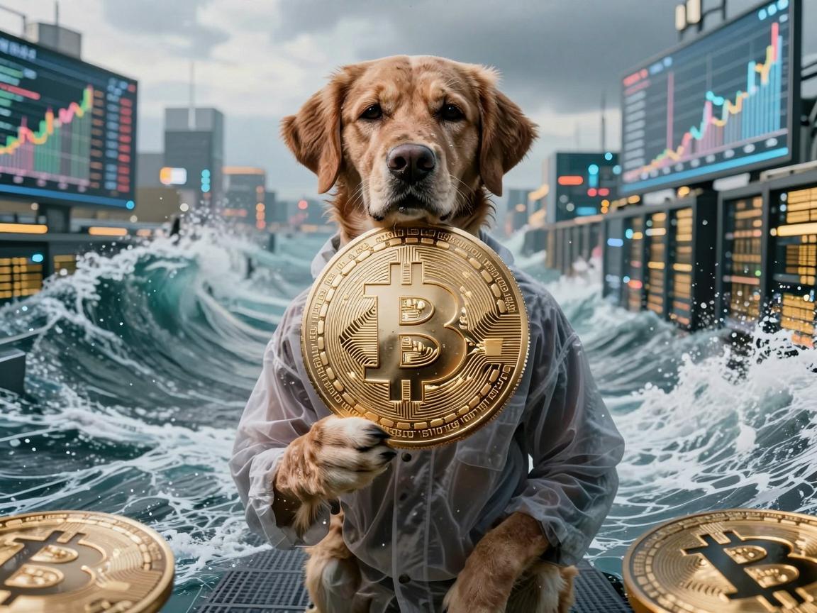 狗狗币爆仓者，加密货币市场的惊涛骇浪