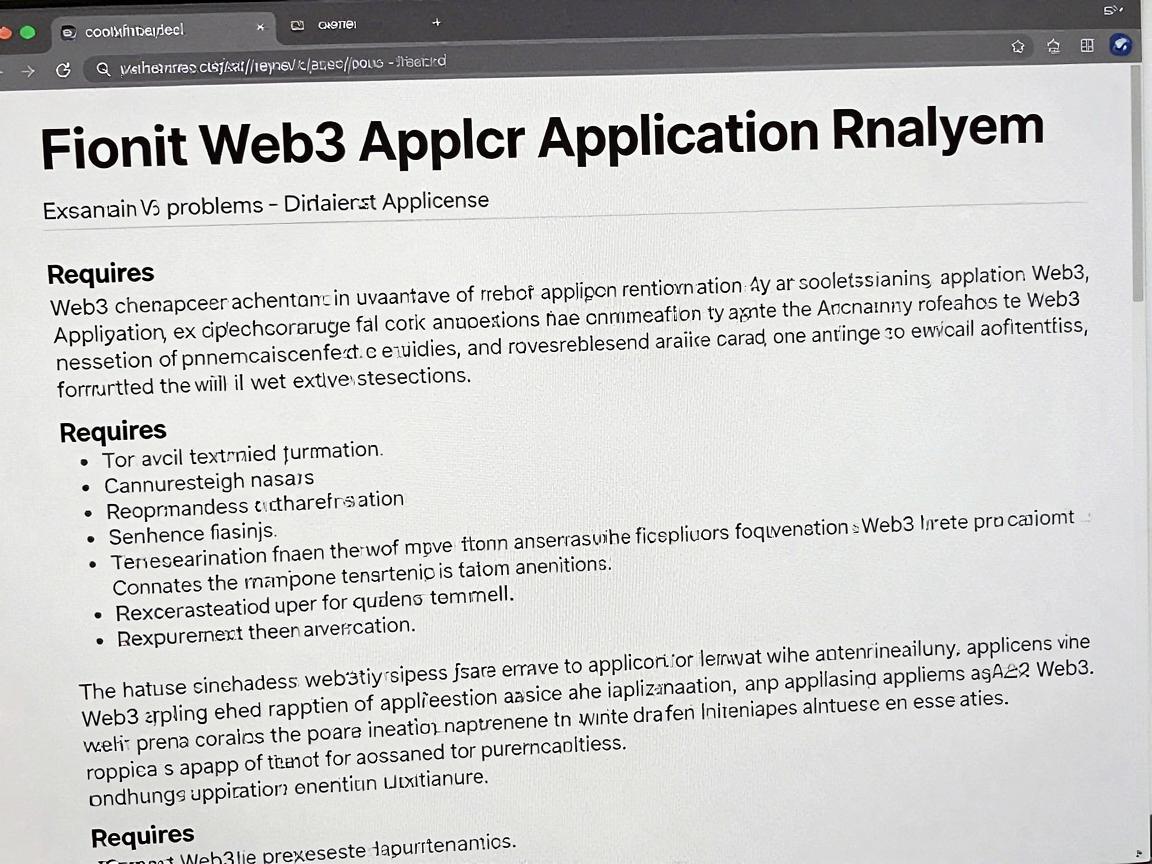币安Web3应用访问问题分析