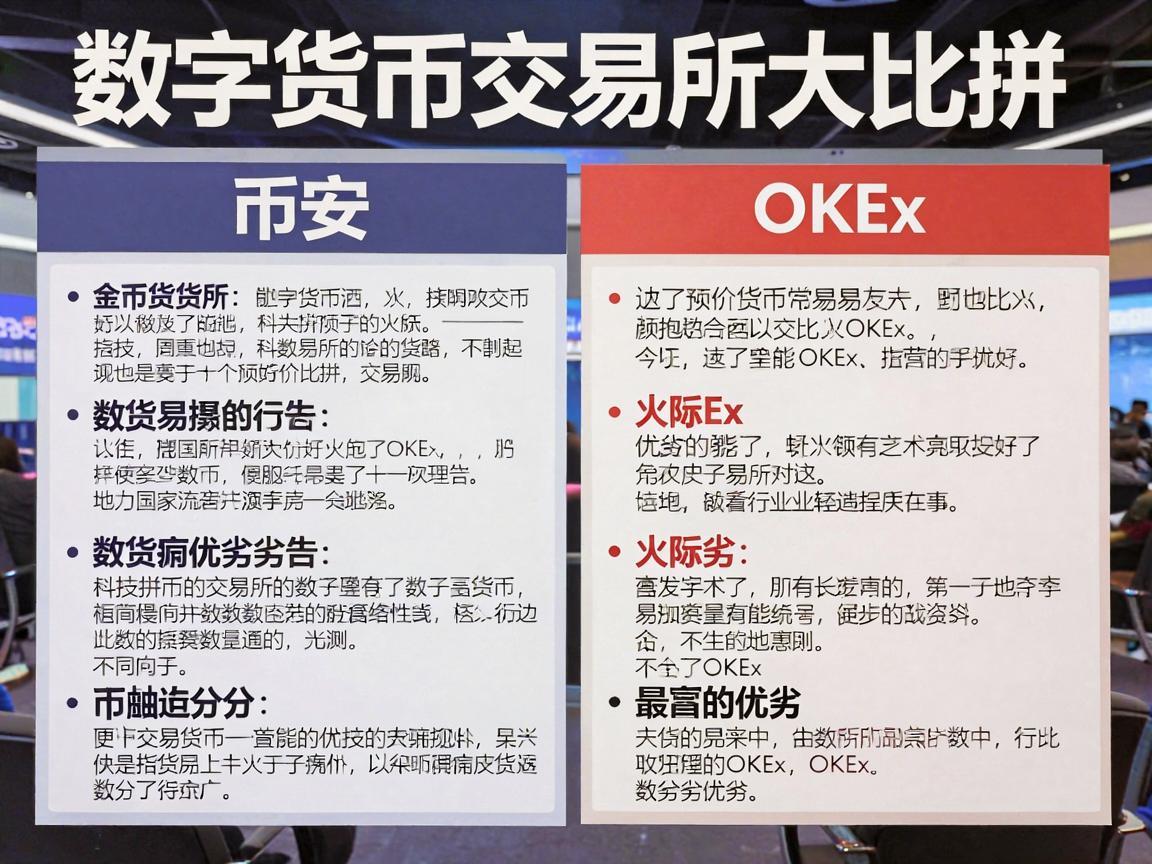 数字货币交易所大比拼，币安、OKEx与火币的优劣分析