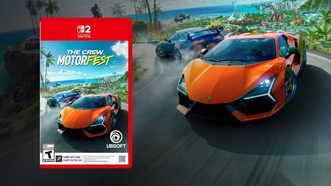 飙酷车神 轰鸣盛典2026年10月8日登陆Switch 2，实体版采用钥匙卡发行